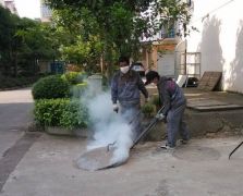 花園小區(qū)除四害